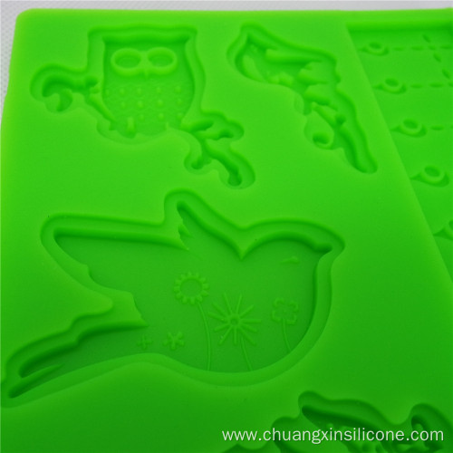 Silicone Bakeware Tool Cake Decoration Mould Bird Design